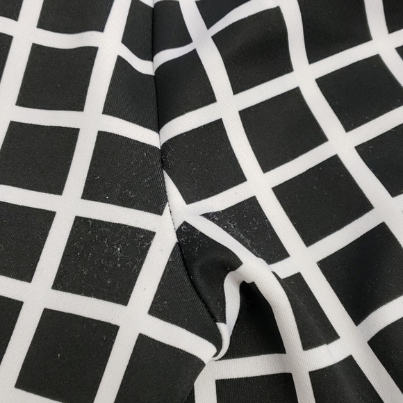 NEW Direction Window Pane Black & White Pants L - Picture 10 of 12
